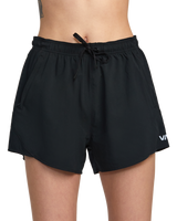 The RVCA Womens Essential Jogger Shorts in Black