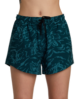 The RVCA Womens VA Essential Yogger Sport Shorts in Lotus