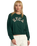 The RVCA Womens Ivy League Sweatshirt in Pine Needle