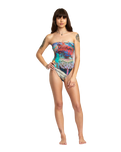 The RVCA Womens Sage Tubular Swimsuit in Multi