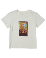 The RVCA Womens Sage T-Shirt in Vintage White