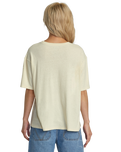 The RVCA Womens Midnight Kyoto T-Shirt in Latte