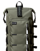 The RVCA Weld Backpack in Olive