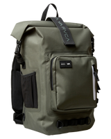 The RVCA Weld Backpack in Olive