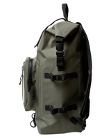 The RVCA Weld Backpack in Olive