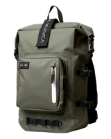 The RVCA Weld Backpack in Olive