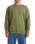 The RVCA Mens Vacancy Sweatshirt in Surplus