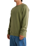 The RVCA Mens Vacancy Sweatshirt in Surplus