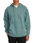 The RVCA Mens PTC Hoodie in Evergreen