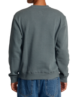 The RVCA Mens Dayshift Sweatshirt in Balsam Green