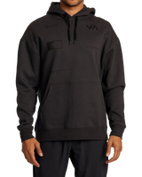 The RVCA Mens Radiate Hoodie in Washed Black