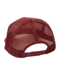 The RVCA Mens VA ATW Cord Trucker Cap in Wine