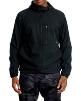 The RVCA Mens Yogger II Jacket in Black