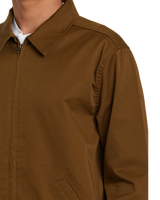 The RVCA Mens Day Shift Jacket in Bombay Brown