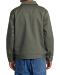 The RVCA Mens Day Shift Jacket in Olive