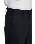 The RVCA Mens New Dawn Chino Trousers in Pirate Black