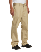 The RVCA Mens Americana Chino 2 Trousers in Khaki