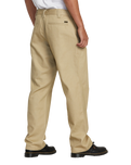 The RVCA Mens Americana Chino 2 Trousers in Khaki