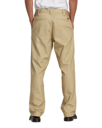 The RVCA Mens Americana Chino 2 Trousers in Khaki