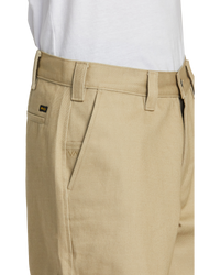 The RVCA Mens Americana Chino 2 Trousers in Khaki