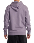 The RVCA Mens Big RVCA Hoodie in Gray Ridge