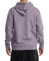 The RVCA Mens Big RVCA Hoodie in Gray Ridge