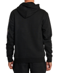 The RVCA Mens Splitter Hoodie in Black