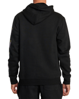 The RVCA Mens Splitter Hoodie in Black