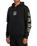 The RVCA Mens Splitter Hoodie in Black