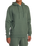 The RVCA Mens Big RVCA Embossed Hoodie in Jade