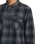 The RVCA Mens Dayshift Flannel Shirt in RVCA Black