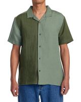 The RVCA Mens Vacancy Shirt in Surplus