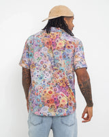 The RVCA Mens Sage Vaughn Shirt in Multi