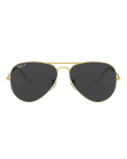 Aviator Classic Polarised Sunglasses in Gold