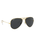 Aviator Classic Polarised Sunglasses in Gold