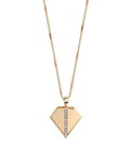 Aztek Kite Necklace in Gold