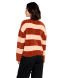 The Volcom Womens Bubble Tea Jumper in Nutmeg