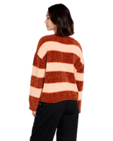 The Volcom Womens Bubble Tea Jumper in Nutmeg