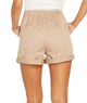 The Volcom Womens Frochi Walkshorts in Taupe