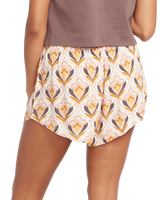 The Volcom Womens Retrospectacle Shorts in Hazelnut