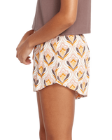 The Volcom Womens Retrospectacle Shorts in Hazelnut