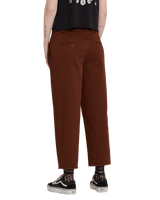 The Volcom Womens Whawhat Chino Trousers in Brown