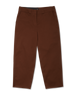 The Volcom Womens Whawhat Chino Trousers in Brown