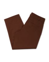 The Volcom Womens Whawhat Chino Trousers in Brown