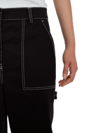 The Volcom Womens Stone Kraft Trousers in Black