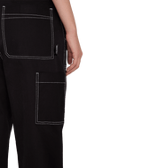 The Volcom Womens Stone Kraft Trousers in Black