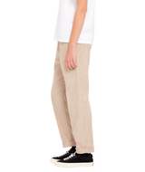 The Volcom Womens Stone Street Trousers in Light Khaki