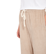 The Volcom Womens Stone Street Trousers in Light Khaki