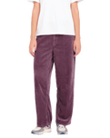 The Volcom Womens Weellow Cord Trousers in Vintage Violet