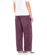 The Volcom Womens Weellow Cord Trousers in Vintage Violet